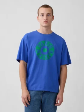 T-shirt graphique oversize Robert Indiana