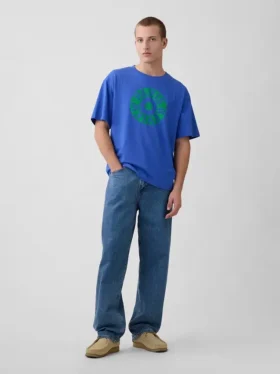 T-shirt graphique oversize Robert Indiana