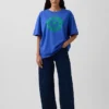 T-shirt graphique oversize Robert Indiana