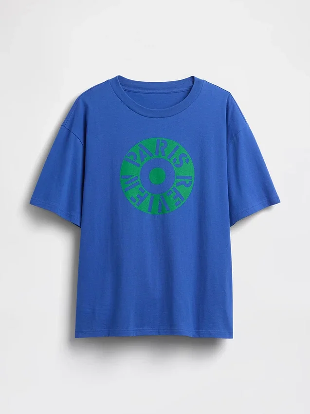 T-shirt graphique oversize Robert Indiana