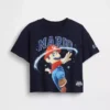 T-shirt graphique oversize Super Mario pour tout-petits