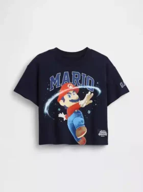T-shirt graphique oversize Super Mario pour tout-petits
