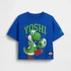 T-shirt graphique oversize Super Mario pour tout-petits