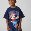 T-shirt graphique oversize Super Mario pour tout-petits