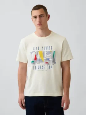 T-shirt graphique épais Gap Sport