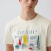 T-shirt graphique épais Gap Sport