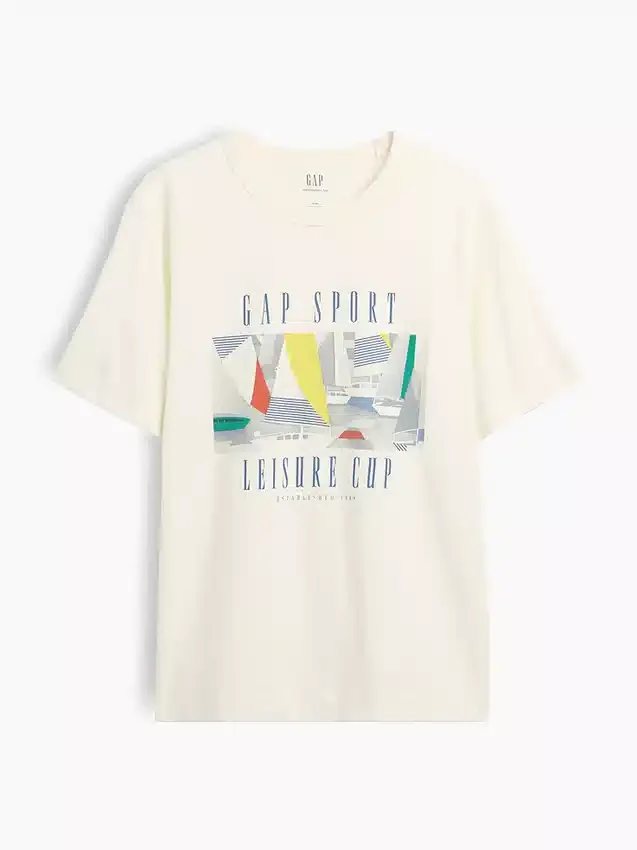 T-shirt graphique épais Gap Sport