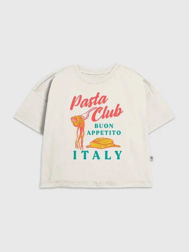 T-shirt graphique Pasta Club pour enfants
