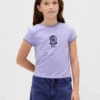 T-shirt graphique pour enfants GAP × Disney « L'Étrange Noël de Monsieur Jack » de Tim Burton, coupe rétrécie