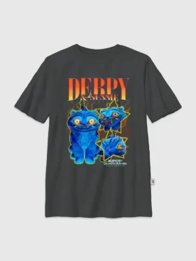T-shirt graphique pour enfants « K-Pop Demon Hunters Derpy Y2K »