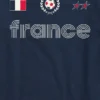 T-shirt graphique pour enfants « Maillot de foot de l'équipe de France »