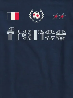 T-shirt graphique pour enfants « Maillot de foot de l’équipe de France »