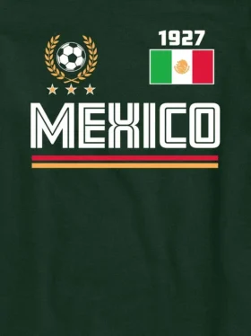 T-shirt graphique pour enfants « Maillot de foot du Mexique »