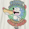 T-shirt graphique pour enfants « Sonic the Hedgehog Chilidogs »