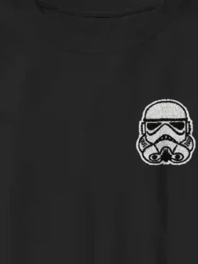 T-shirt graphique pour enfants Star Wars avec Stormtrooper brodé
