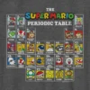 T-shirt graphique pour enfants « Tableau périodique Nintendo »