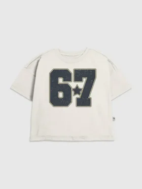 T-shirt graphique « Six Seven » pour enfants