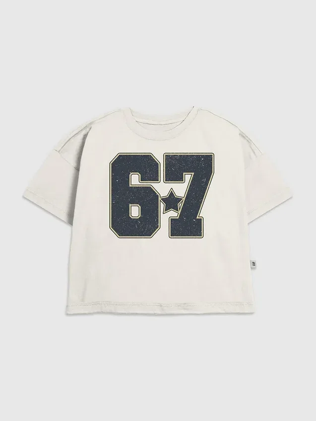 T-shirt graphique « Six Seven » pour enfants