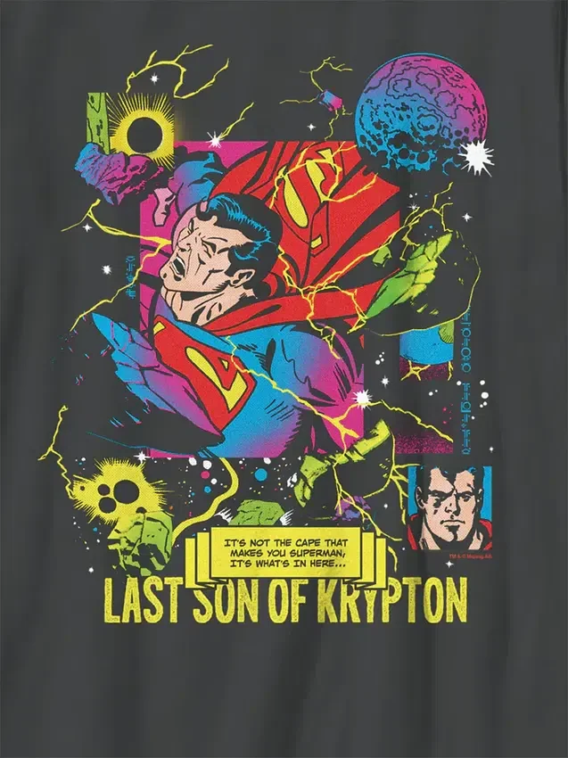 T-shirt graphique Superman « Son of Krypton » pour enfant
