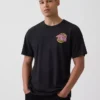 T-shirt graphique Tlc à la coupe décontractée