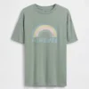 T-shirt graphique tunique oversize pour enfant