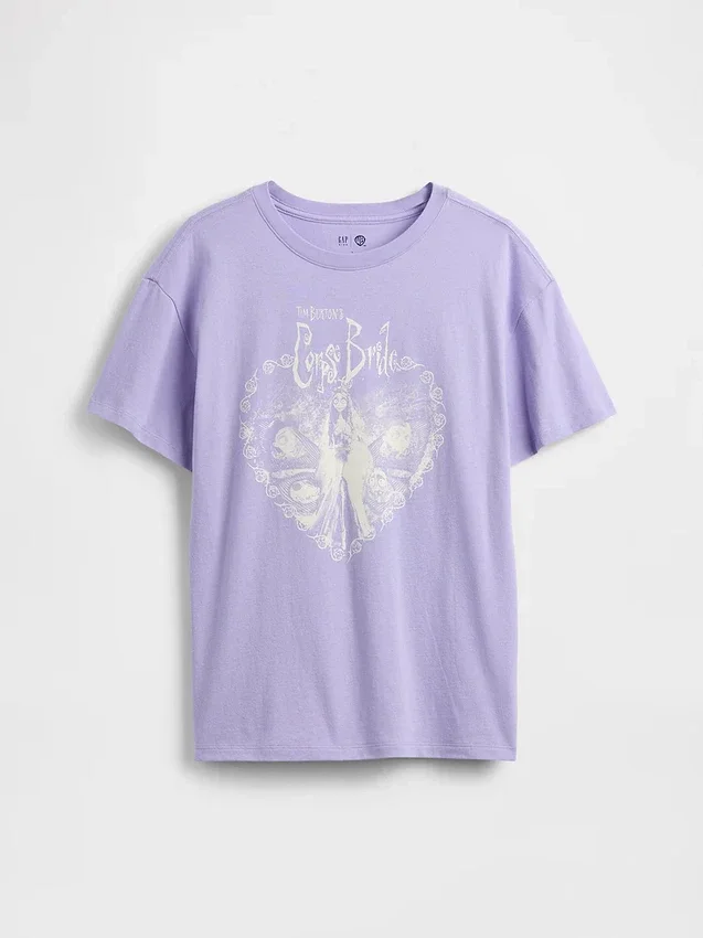 T-shirt graphique tunique oversize pour enfant
