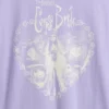 T-shirt graphique tunique oversize pour enfant