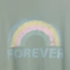 T-shirt graphique tunique oversize pour enfant