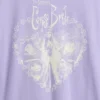 T-shirt graphique tunique oversize pour enfant