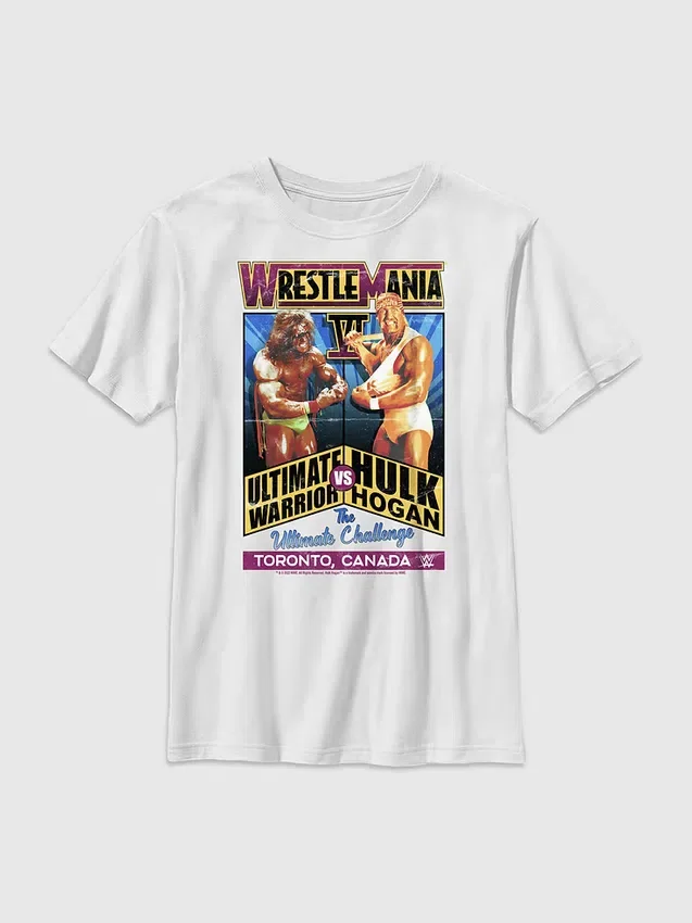 T-shirt graphique « Ultimate Warrior » de la WWE pour enfants