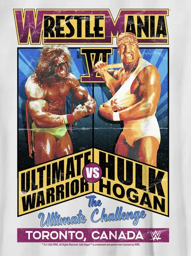 T-shirt graphique « Ultimate Warrior » de la WWE pour enfants