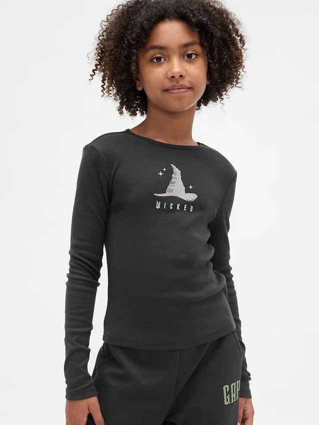 T-shirt graphique « Wicked » pour enfants