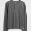 T-shirt Henley ample pour enfants