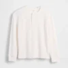 T-shirt Henley ample pour enfants