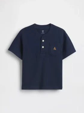 T-shirt Henley à poche pour Bébé & Enfant