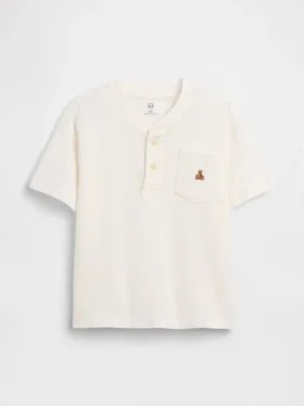 T-shirt Henley à poche pour Bébé & Enfant