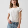 T-shirt Henley raglan pour enfant