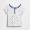 T-shirt Henley raglan pour enfant