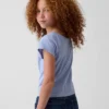 T-shirt Henley raglan pour enfant