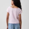 T-shirt Henley raglan pour enfant