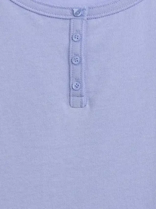 T-shirt Henley raglan pour enfant