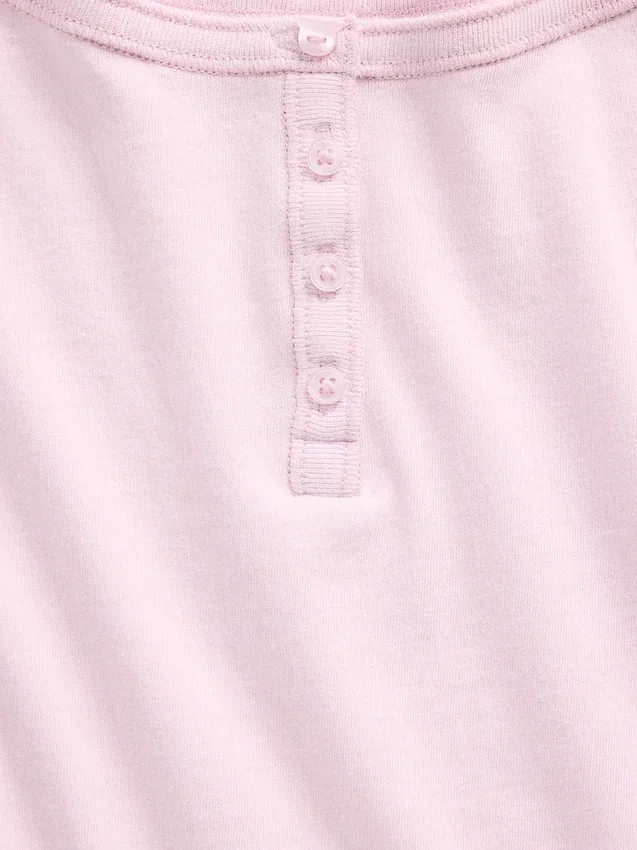 T-shirt Henley raglan pour enfant