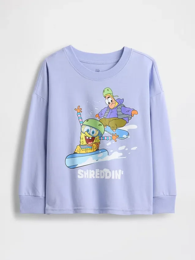 T-shirt à logo graphique Bob l'éponge pour Bébé & Enfant