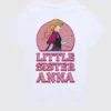 T-shirt à manches courtes avec motif « La Petite Sœur Anna » de La Reine des Neiges pour tout-petits