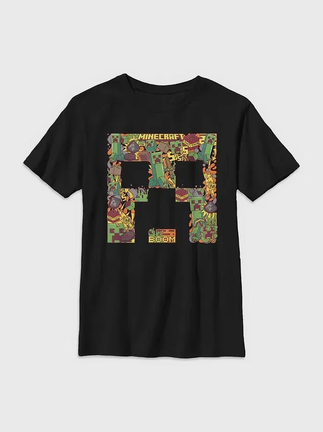 T-shirt Minecraft pour enfants