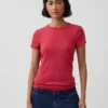 T-shirt moderne à col rond