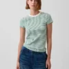 T-shirt moderne à col rond
