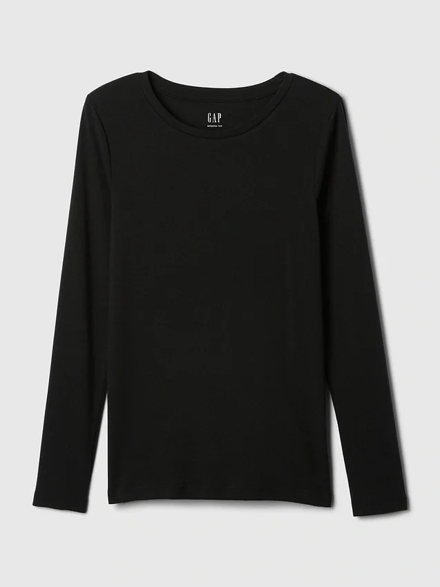 T-shirt moderne à col rond