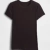 T-shirt moderne à col rond