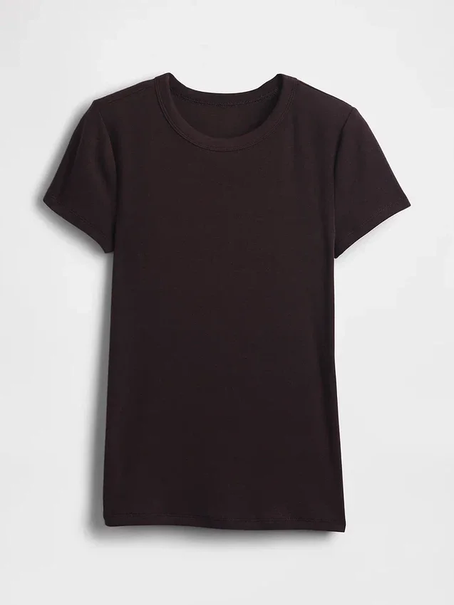 T-shirt moderne à col rond
